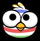 Striped Bird