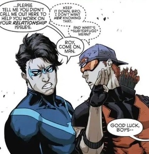 ROYDICK (Roy Harper/Dick Grayson)