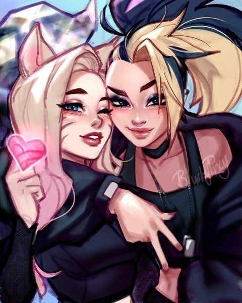 Ahri x Akali