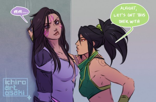Akali x Kai'Sa