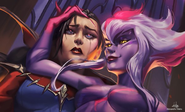 Evelynn x Vayne