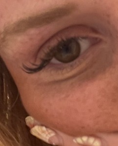 august 2025. more of a natural cat eye.
