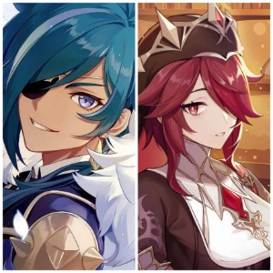 Kaeya x Rosaria