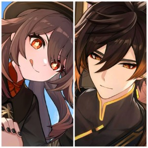 Zhongli x Hu Tao