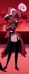 The outfit she wears during the 'documentary' interview Velvette