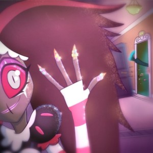 Voxtagram Pilot Velvet doing her nails