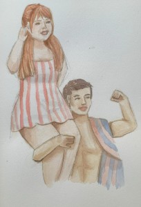Barbie x Ken AU (@bleub_elles)