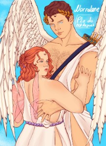 Eros and Psyche AU (@Norralene)