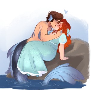Merman Colin AU (@seraphicgh9st)