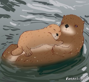Otter Polin AU (@rottentiger_art)