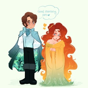 Spring x Summer AU (@seraphicgh9st)