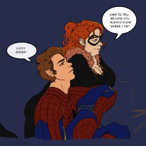 Superhero AU (@milfyurii)