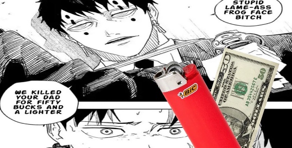 Fifty bucks and a lighter