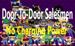 Door-To-Door Salesmen [ No Charging Power ] (FNAS Maniac Mania CUSTOM CHALLENGE)