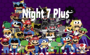 Night 7 Plus (FNAS Maniac Mania CUSTOM CHALLENGE)