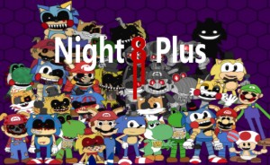 Night 8 Plus (FNAS Maniac Mania CUSTOM CHALLENGE)