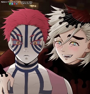 Akaza and Doma
