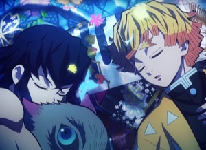 Inosuke and Zenitsu