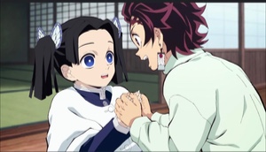 Tanjiro and Aoi