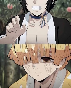 zenitsu and Kaigaki