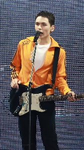 orange jacket