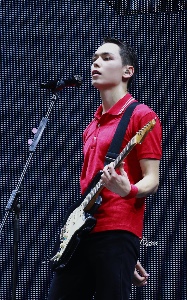 red polo shirt