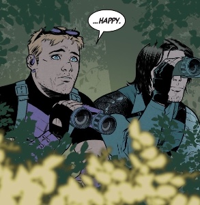 Hawkeye x Winter Soldier