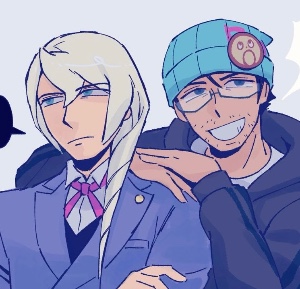 Phoenix Wright x Kristoph Gavin