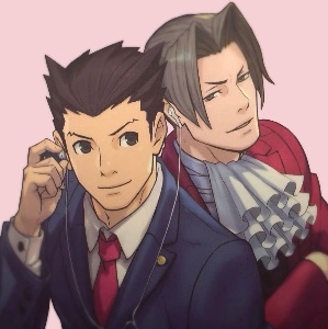 Phoenix Wright x Miles Edgeworth