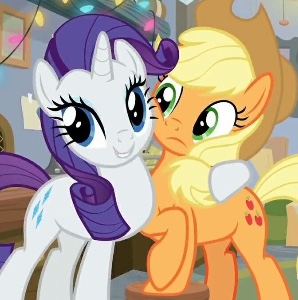 Rarity x Applejack