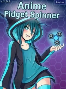 anime fidget spinner sim