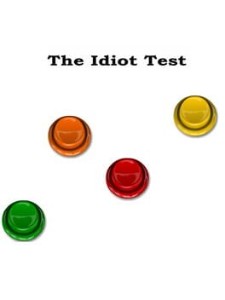 idiot test