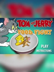 om and jerry food fight
