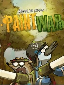 regular show paint war