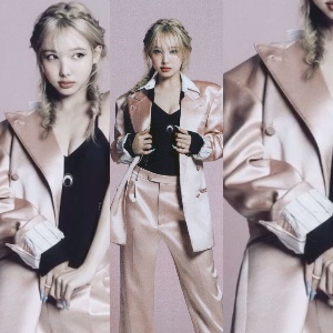 Dazed Silk Suit