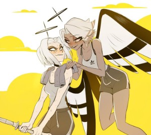 FallenWings (Vaggie X Lute)