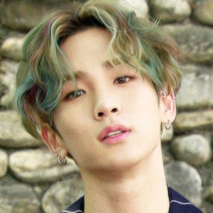 green/purple/blue highlights