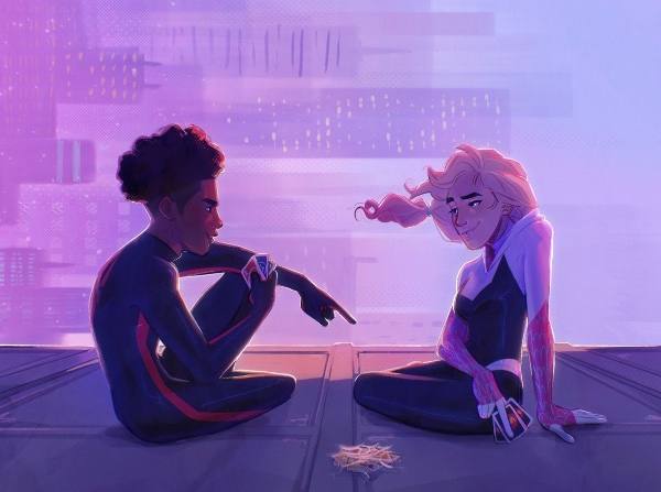 Miles Morales x Gwen Stacy