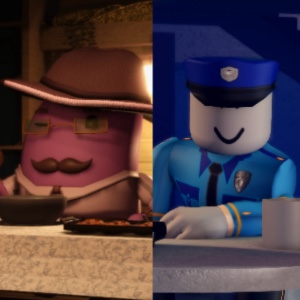 Paul Poppyseed x Officer (Player Character)