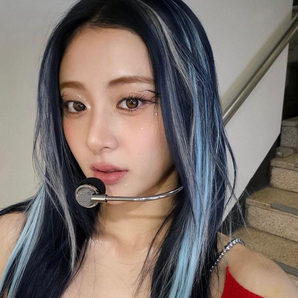 blue on blue