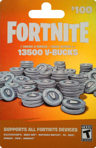 $100 worth of vbucks