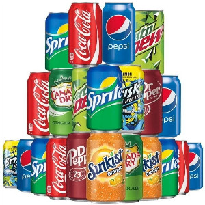 drinking sodas with no anxiety