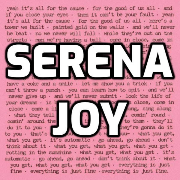 Serena joy