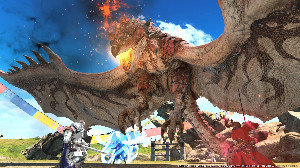 The Great Hunt (Stormblood 4.3 "Under The Moonlight" - Rathalos)