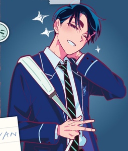 ivan high school au
