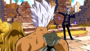 Elfman and Evergreen vs Rustyrose ~ Tenrou Island