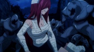 Erza and Jellal vs Motherglare's miniature ~ Grand Magic Games