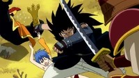 Gajeel and Levy vs Kawazu and Yomazu ~ Tenrou Island