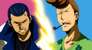 Macao vs Wakaba ~ Battle of Fairy Tail