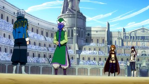 Millianna and Kagura vs Lyon and Yuka ~ Grand Magic Games